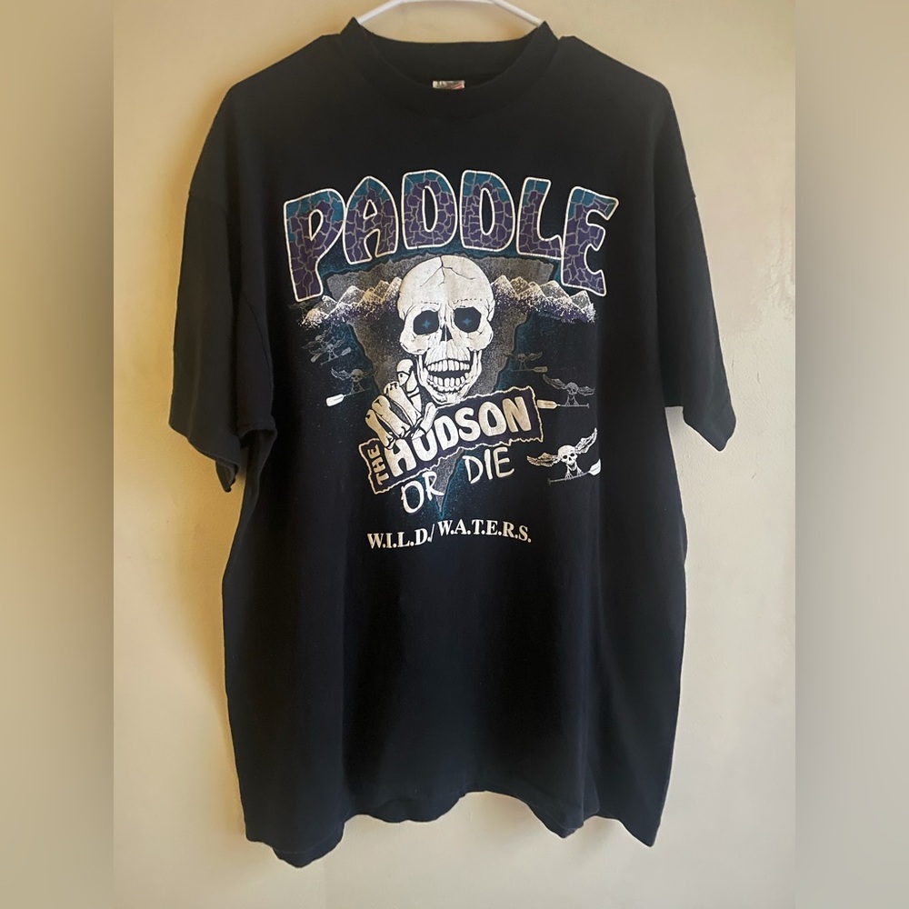 Vintage Single Stitch Paddle The Hudson or DieT Shirt